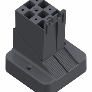 Wspornik regulowany klinowy 125 mm - 155 mm