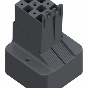 Wspornik regulowany klinowy 155 mm - 185 mm